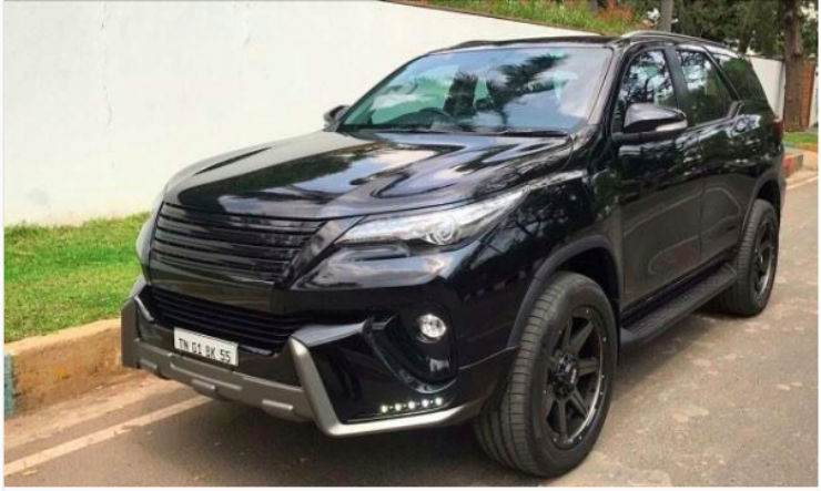 HOT modified  new Toyota Fortuner  SUVs from around India