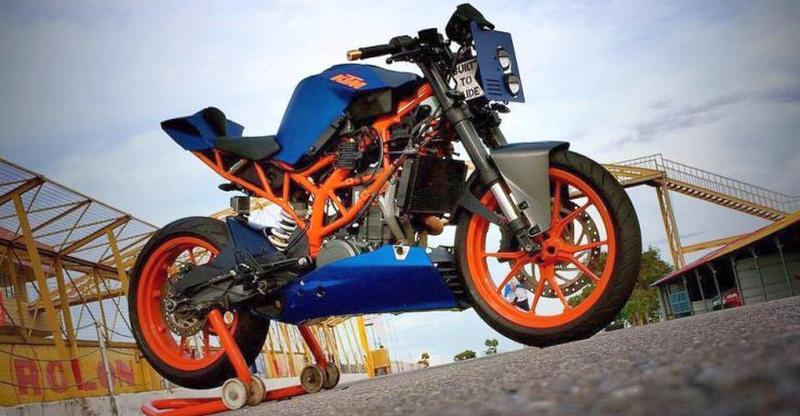 Ktm Duke 200 Rc390 Motorcycle Modification Ideas From Around The