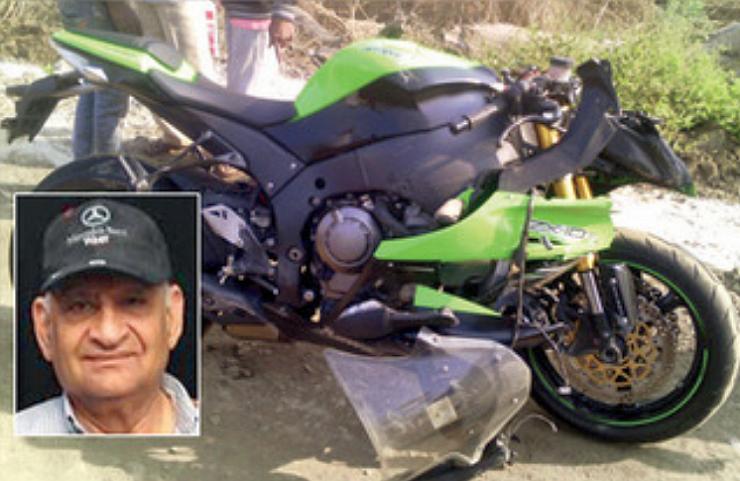 76 year-old Kawasaki Ninja ZX-10R superbike rider dies after 