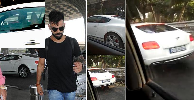 Virat Kohli's Bentley Continental GT is here, & he's driving it about town [Video]
