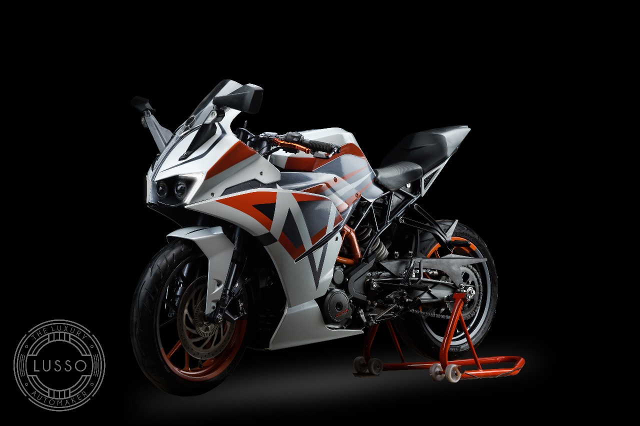 Modified Ktm Rc390 From Lusso Customs: Hottest Rc390 Motorcycle We'Ve Seen