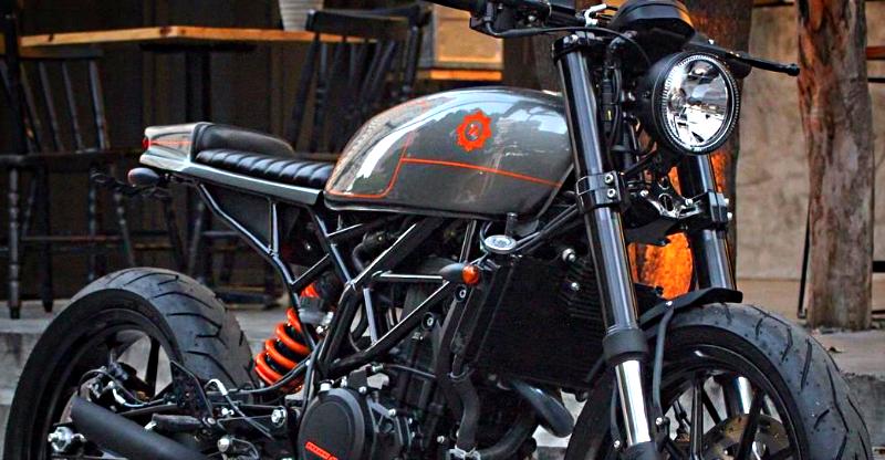 10 Gorgeously Modified Ktm Duke 200 390 Rc390s From Around The