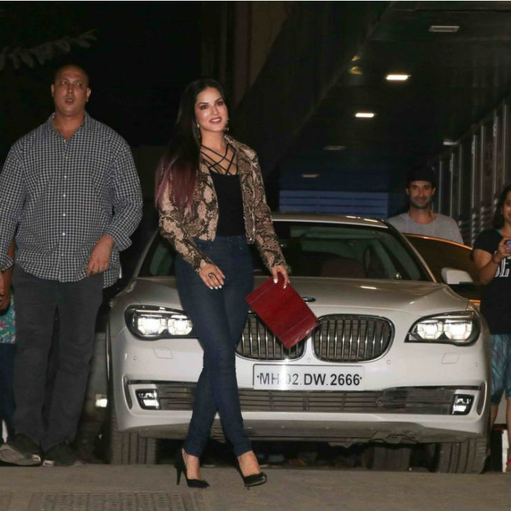 Sunny Leone latest ride is a BMW 740Li worth nearly 2 crore