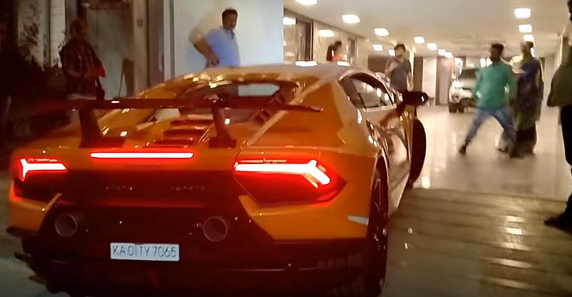 Image result for This is how a Lamborghini supercar gets home delivered in India [Video]