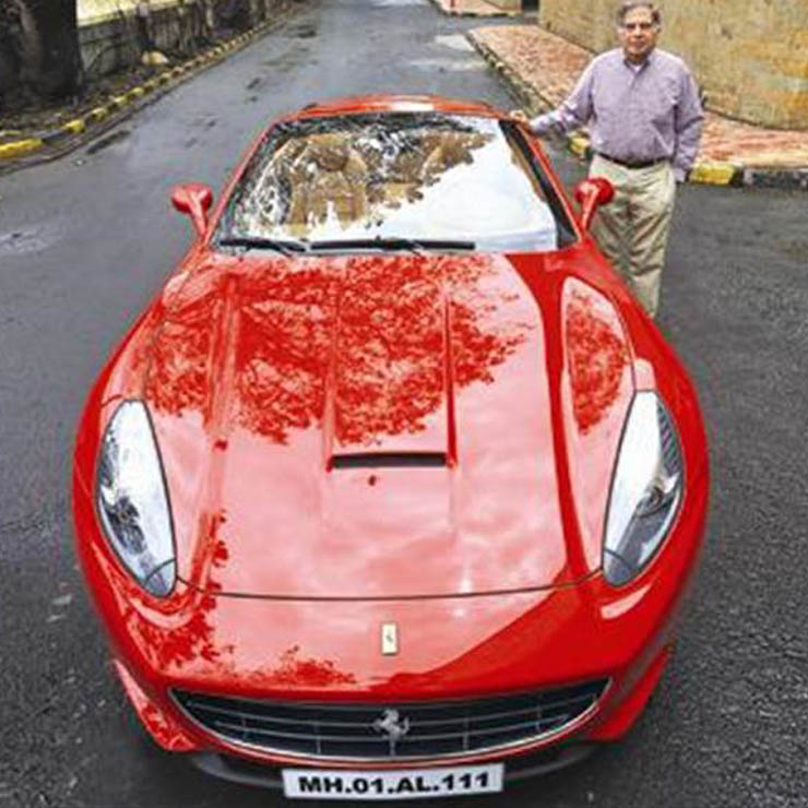Cars that Ratan Tata owns: Tata Nexon to Ferrari California