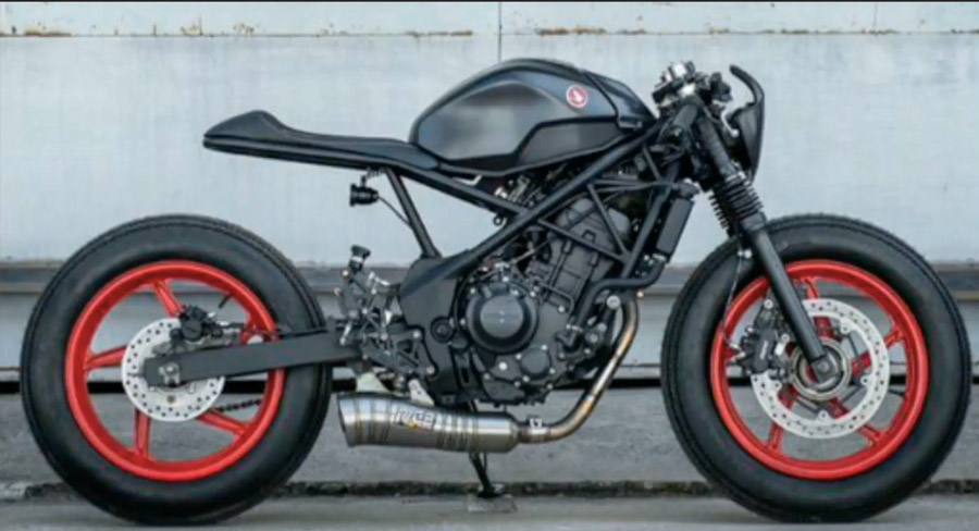 Check Out This Modified Honda Cbr250r Cafe Racer