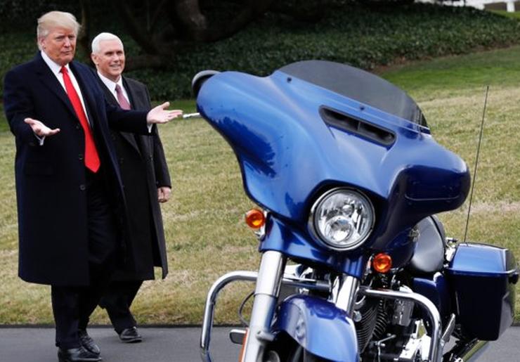 Donald Trump: A Harley-Davidson should never be built in another country – NEVER