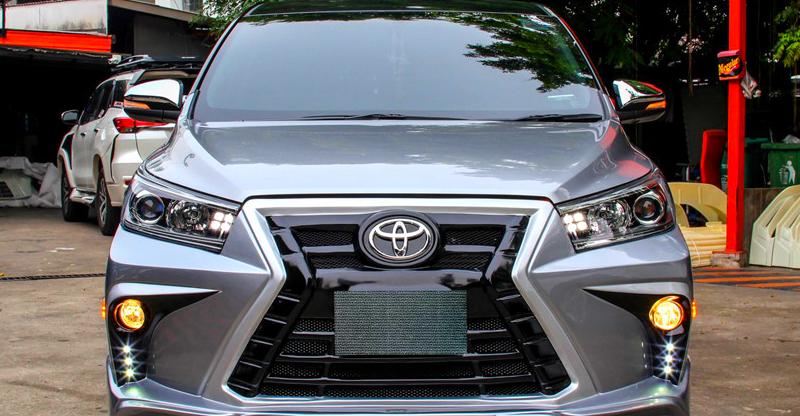 Toyota Innova Crysta Modified Into A Lexus Is Pure Swag