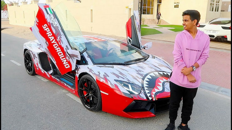 Into the exclusive supercar garage of Dubai's richest kid: From a Ferrari  to a Mercedes Limo [Video]