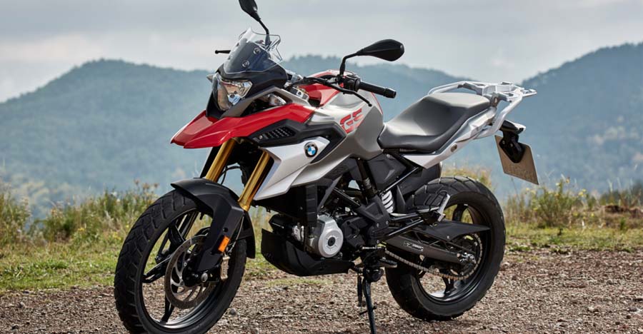 BMW G GS motorcycle: accessories revealed