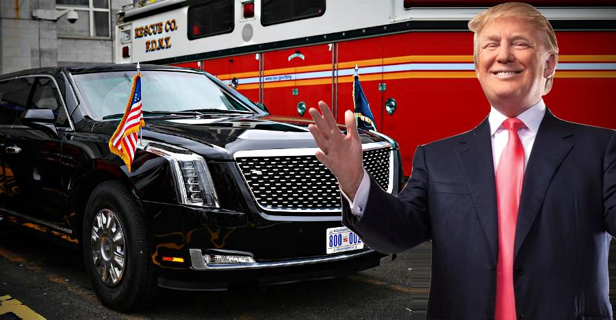 Donald Trump Cadillac One Featured