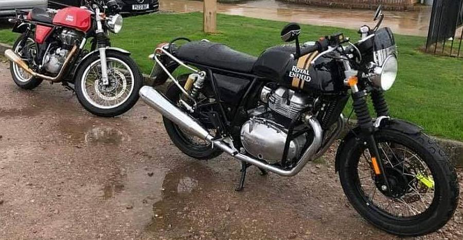 Royal Enfield Continental Gt 650 With Accessories Featured