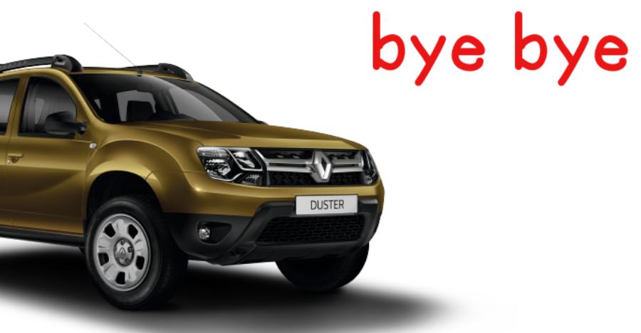 Renault Duster Bye Bye Featured