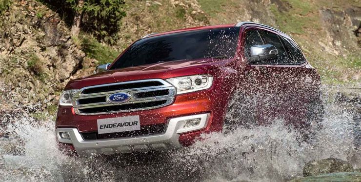 Ford Endeavour Water Wading