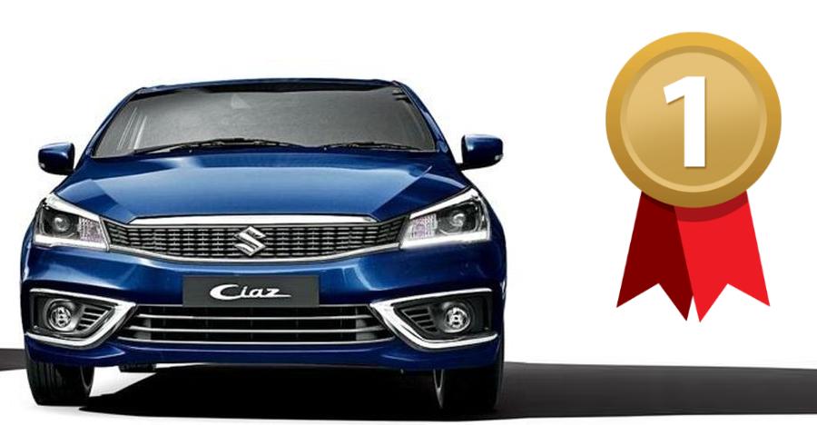 Ciaz Number 1 Featured