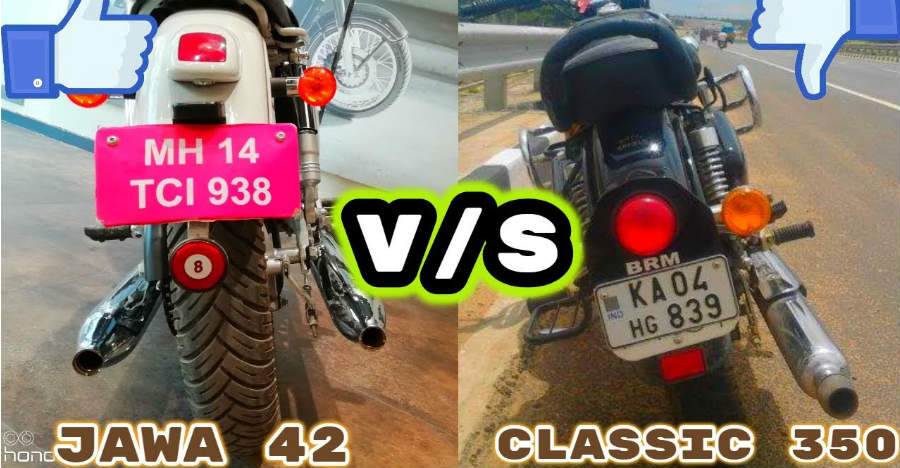 Jawa 42 vs Royal Enfield 350 Classic exhaust notes: Hear the difference [Video]