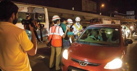 Hyderabad Police Anti Drink And Drive Campaign