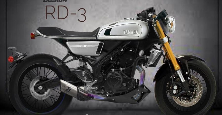 Yamaha Rd350 Meets The R3 In This Retro Modern Render