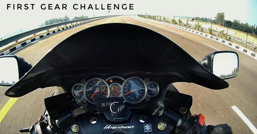 Suzuki Hayabusa 1st Gear Challenge Featured