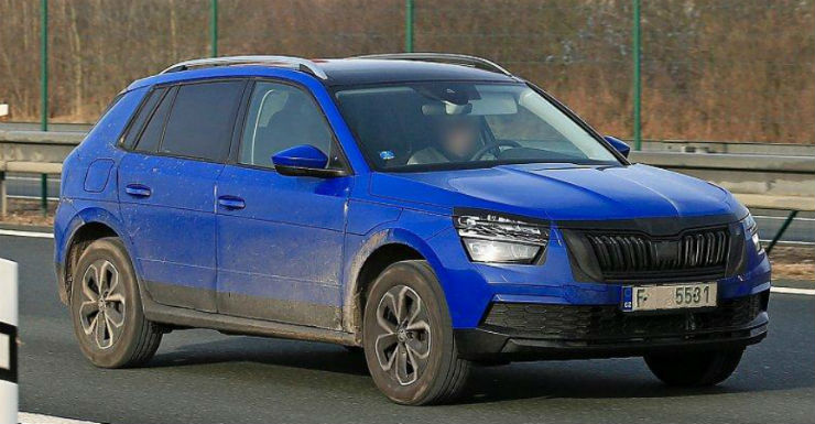India-bound Skoda Kamiq SUV completely revealed through spy pictures