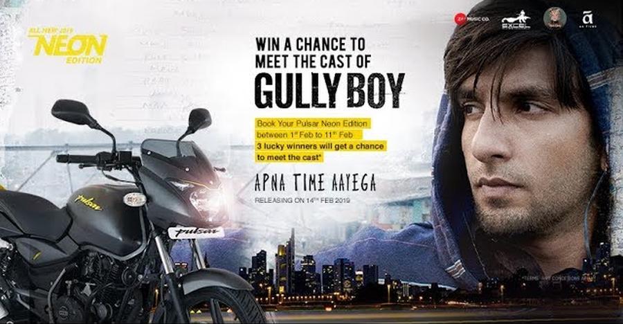 Bajaj Pulsar Gully Boy Featured