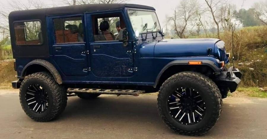 India's first 5 door Mahindra Thar inspired by the Jeep Wrangler is here