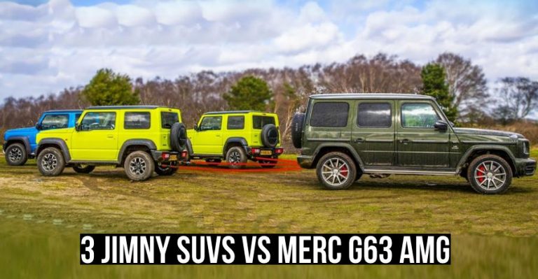 Jimny Vs G63 Amg Featured
