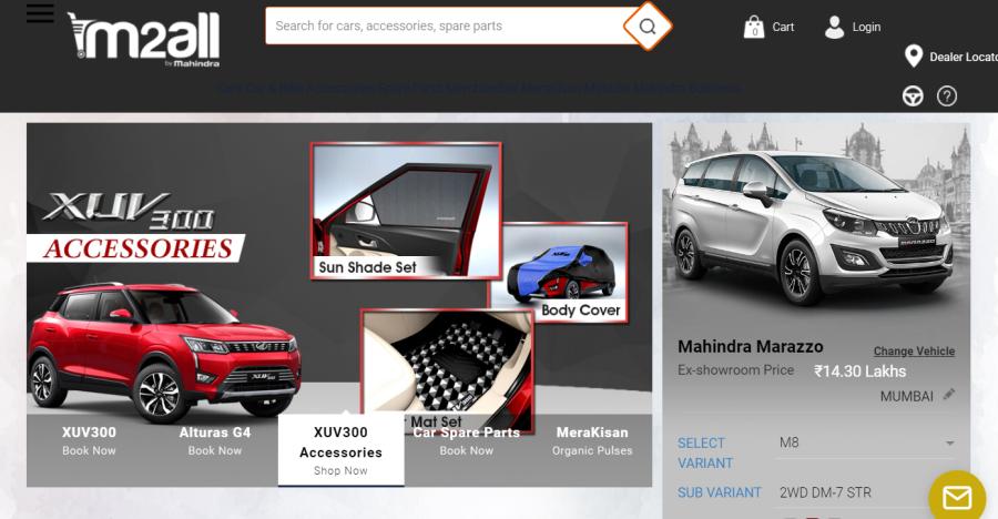 You can now buy genuine parts for your Mahindra SUV online, directly from Mahindra!