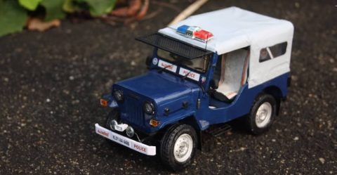 Miniature Police Car 5