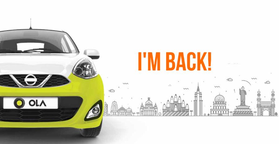 Ola Cabs Featured