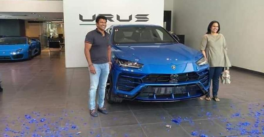Puneeth Rajkumar Lamborghini Urus 1