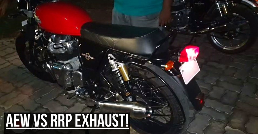 Royal Enfield Exhaust Comparo Featured 3