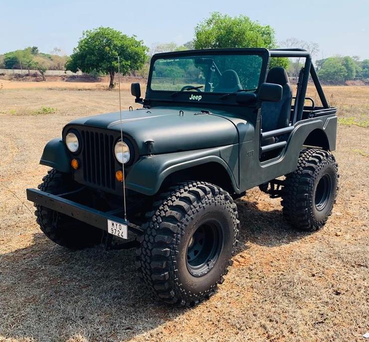 50 year-old, rare Jeep CJ Kaiser gets resto-modded into a BEAST! 
