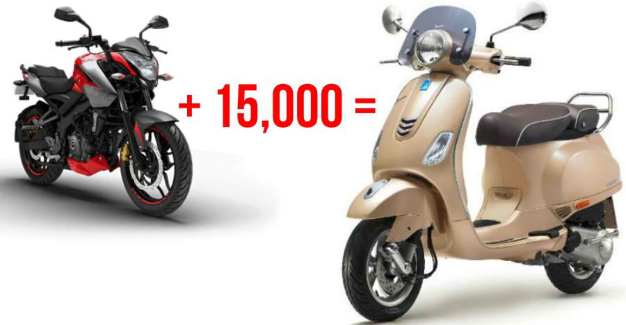150cc Vespa Elegante Automatic Scooter Costs Rs 1 31 Lakhs