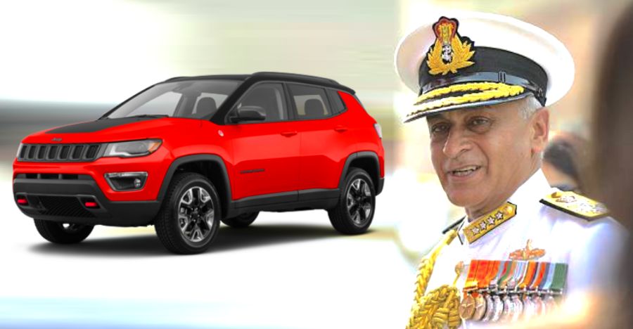Navy Chief Jeep Compass Featured
