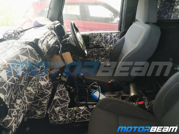 2020 Mahindra Thar New Pictures Reveal The Interiors