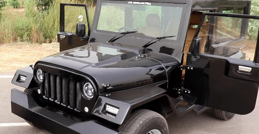 Mahindra Thar Modified With Full Luxury Interiors Video