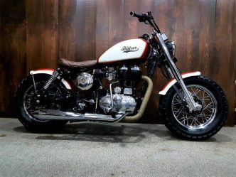 Meet the Blitzer: Royal Enfield Classic 350 modified into a CLASSY Bobber
