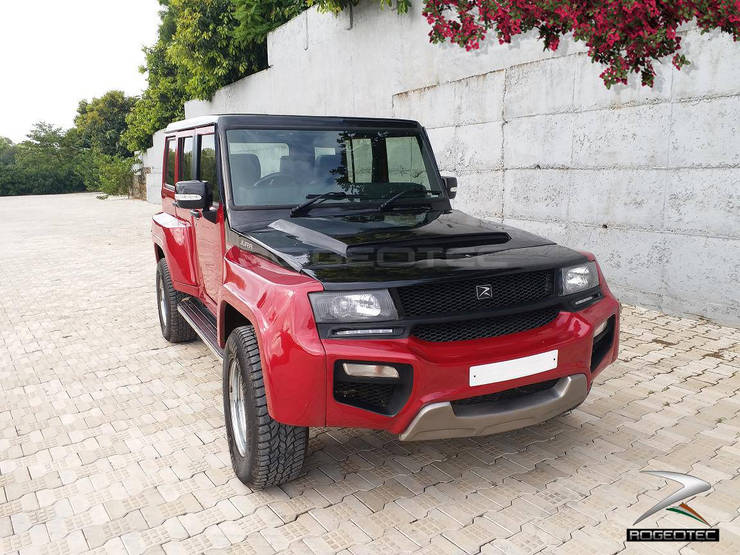 Check Out This Modified Mahindra Bolero On Steroids
