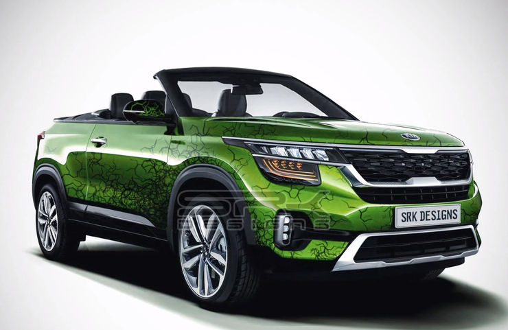  Kia Seltos obtiene un cambio de imagen convertible similar al Range Rover Evoque
