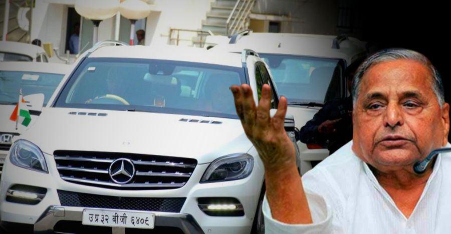 Mulayam Singh Yadav Mercedes Benz Suv Featured