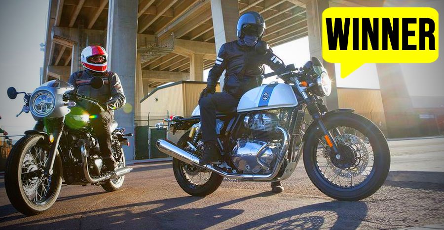 Royal Enfield Continental Gt 650 Vs Kawasaki W800 Cafe Racer Featured