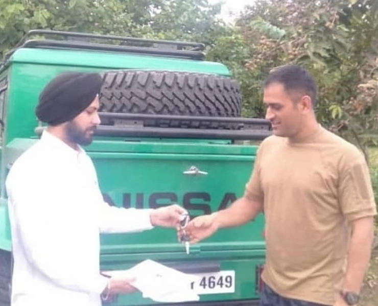 MS Dhoni’s Jonga restorer built another 1-Ton truck, but this is actually a Mahindra Thar!