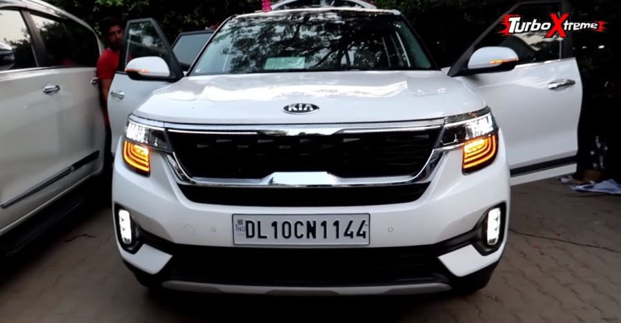 Kia Seltos Base Trim Compared With Top Trim On Video