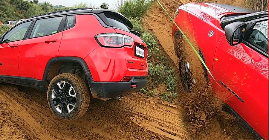 Jeep Compass Trailhawk Stuck Featured