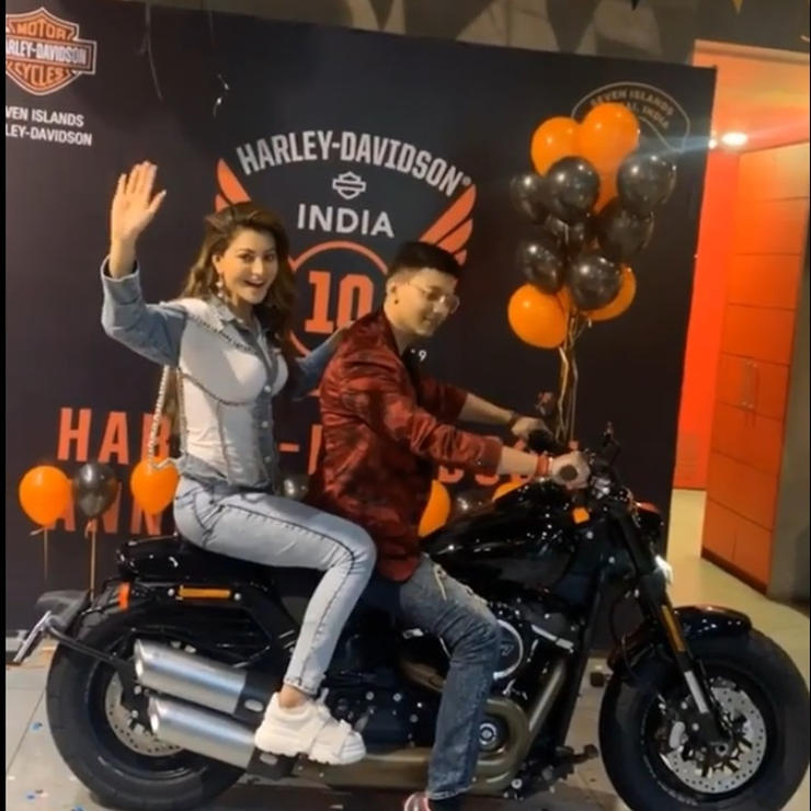 Urvashi Rautela Harley