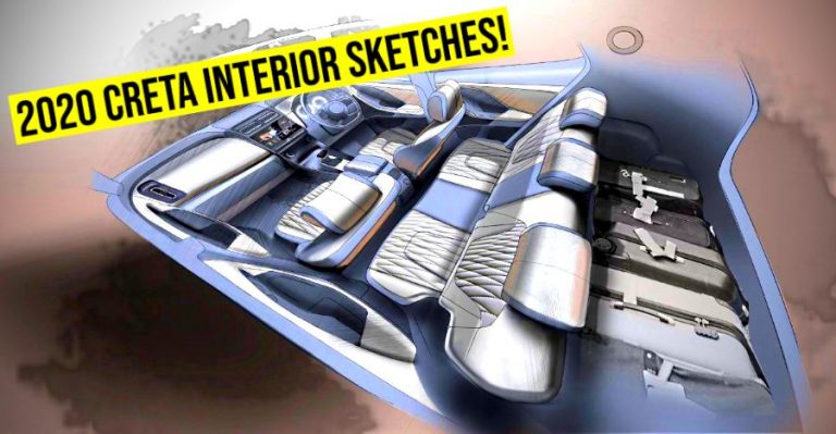 2020 Hyundai Creta Interiors Sketches Featured
