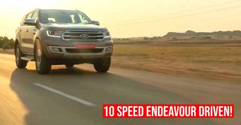 Ford Endeavour 10 Speed Featured