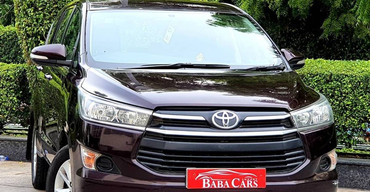 Three Year Old Used Toyota Innova Crysta For Sale Cheaper Than A New Ertiga
