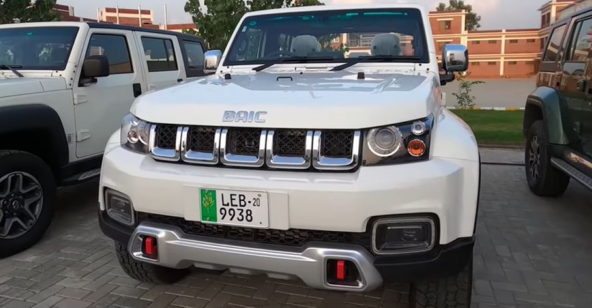 Copycat Jeep that the Chinese sell in Pakistan: Check it out [Video]